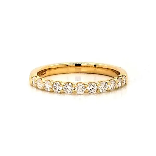 Yellow Gold Diamond Band Mark Jewellers La Crosse, WI