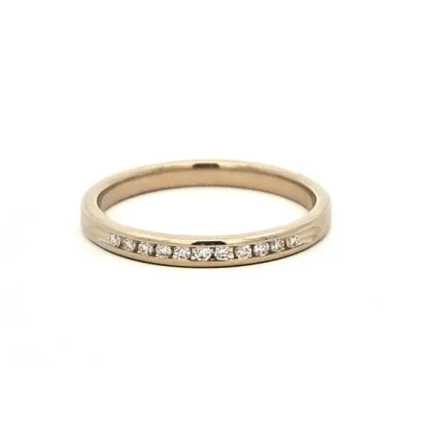 Yellow Gold Diamond Channel Band Mark Jewellers La Crosse, WI