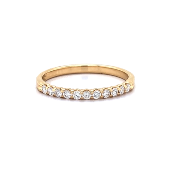 Yellow Gold Diamond Band Mark Jewellers La Crosse, WI