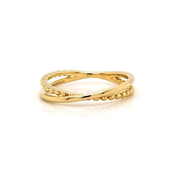 Gold Stackable Ring Mark Jewellers La Crosse, WI