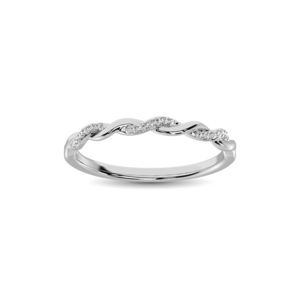 Diamond Stackable Ring Image 3 Mark Jewellers La Crosse, WI