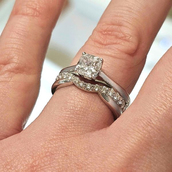 White Gold Diamond Ring Image 3 Mark Jewellers La Crosse, WI