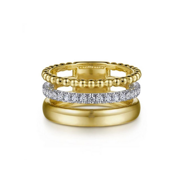 Yellow Gold Diamond Ring Mark Jewellers La Crosse, WI