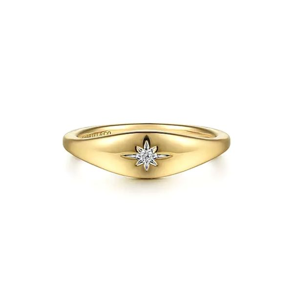 Yellow Gold Diamond Ring Mark Jewellers La Crosse, WI