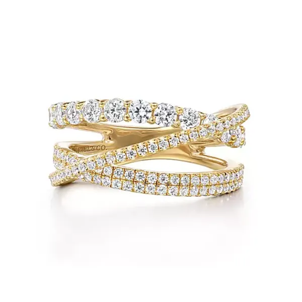 Yellow Gold Diamond Ring Mark Jewellers La Crosse, WI