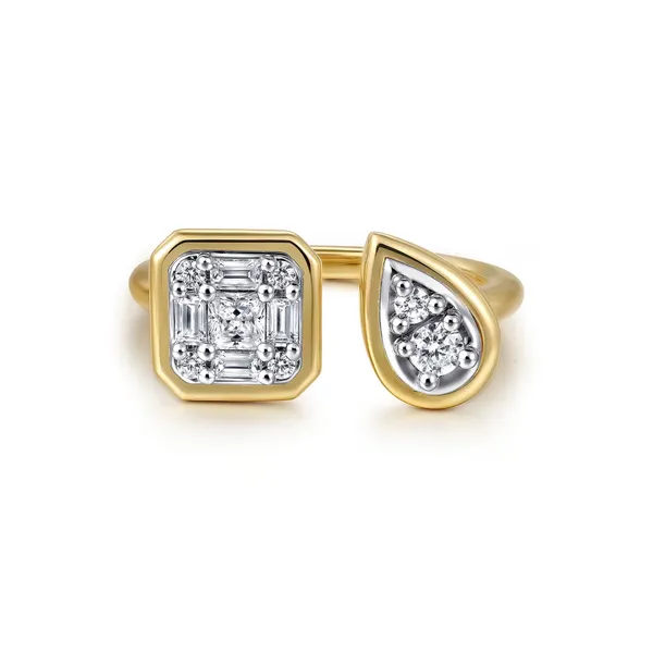 Two Tone Gold Diamond Ring Mark Jewellers La Crosse, WI