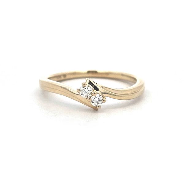 Yellow Gold Diamond Bypass Ring Mark Jewellers La Crosse, WI