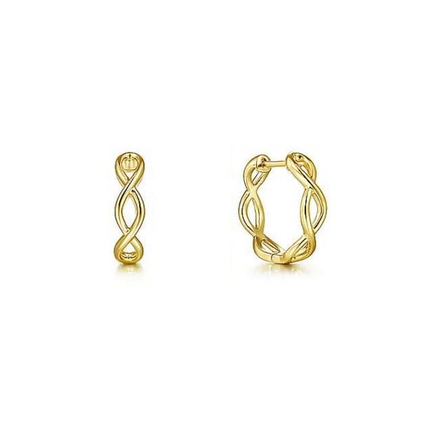 Gold Hoop Earrings Mark Jewellers La Crosse, WI