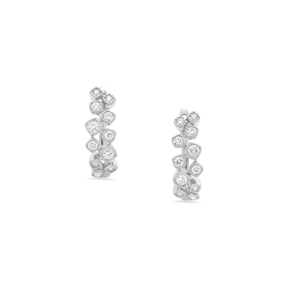 Diamond Hoop Earrings Mark Jewellers La Crosse, WI