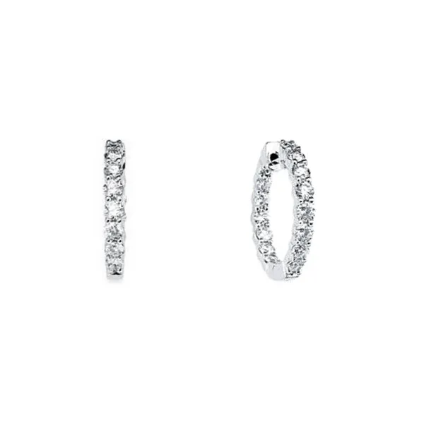 Diamond Hoops Mark Jewellers La Crosse, WI