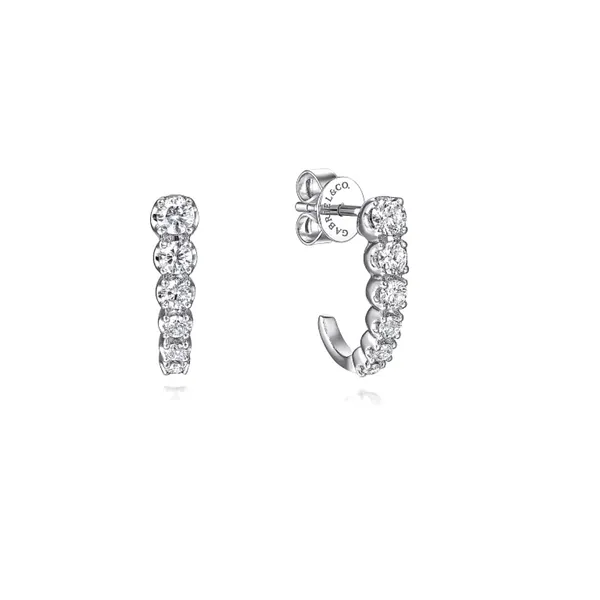White Gold Diamond Earrings Mark Jewellers La Crosse, WI