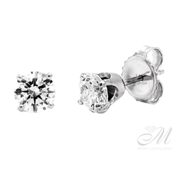 Diamond Stud Earrings Image 2 Mark Jewellers La Crosse, WI