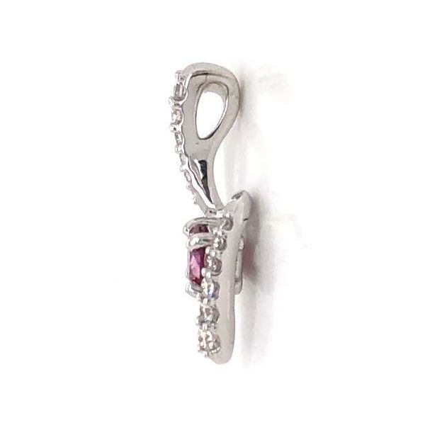 Purple Diamond Pendant Image 2 Mark Jewellers La Crosse, WI