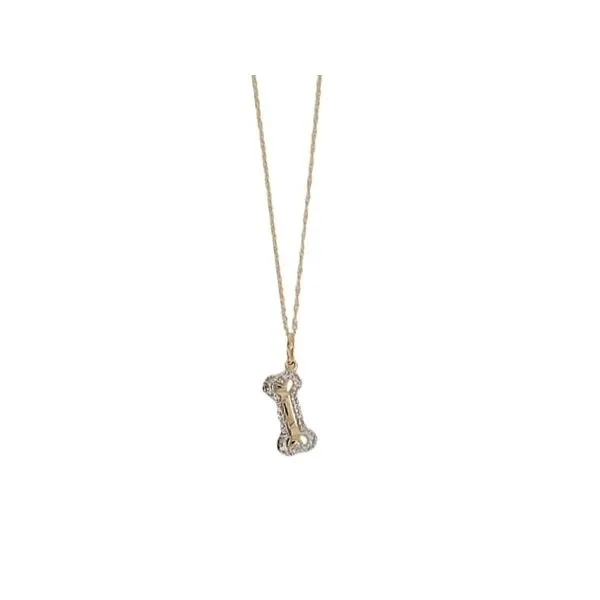 Dog Bone Pendant Image 3 Mark Jewellers La Crosse, WI