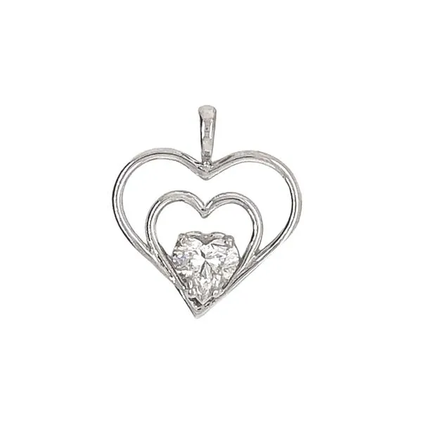 Diamond Heart Pendant Mark Jewellers La Crosse, WI