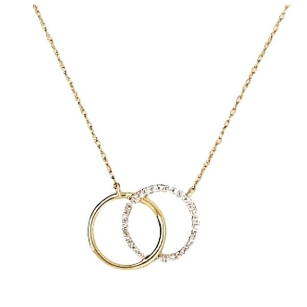 Diamond Circle Necklace Mark Jewellers La Crosse, WI