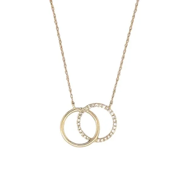 Diamond Circle Necklace Mark Jewellers La Crosse, WI