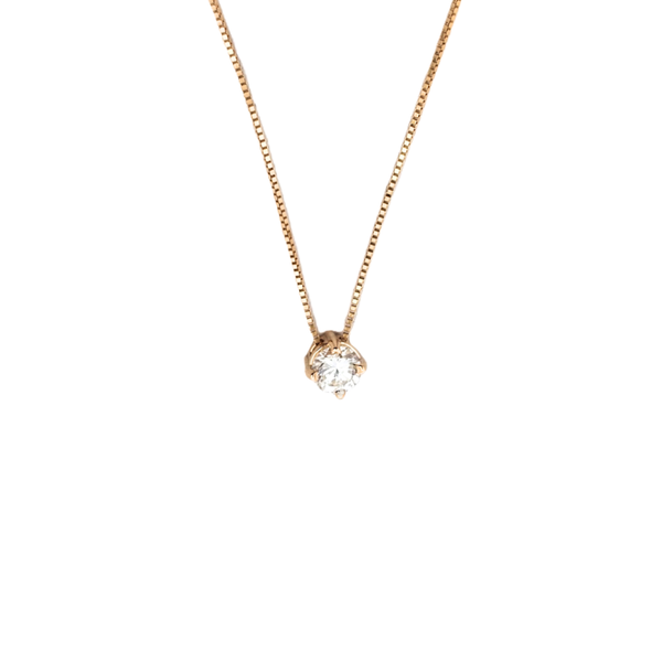 Yellow Gold Diamond Necklace Mark Jewellers La Crosse, WI