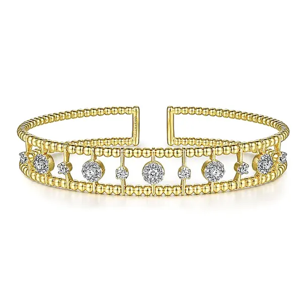 Two Tone Gold Diamond Bracelet Mark Jewellers La Crosse, WI