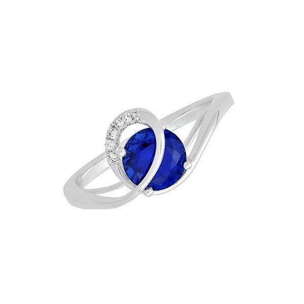 Created Sapphire Ring Mark Jewellers La Crosse, WI