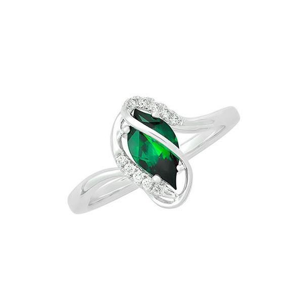 Created Emerald Ring Mark Jewellers La Crosse, WI