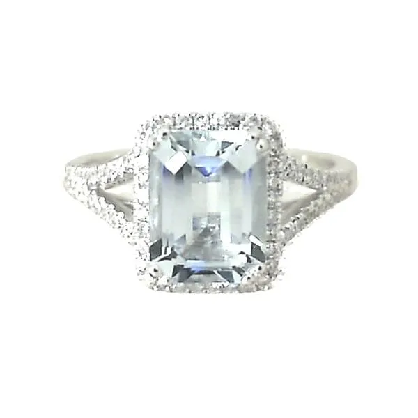 Aquamarine Ring Image 3 Mark Jewellers La Crosse, WI