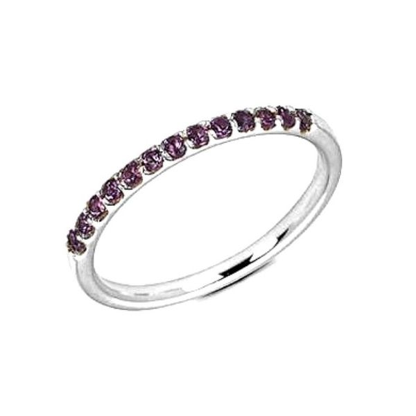 Amethyst Stackable Band Mark Jewellers La Crosse, WI