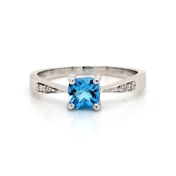 Blue Topaz Ring Mark Jewellers La Crosse, WI