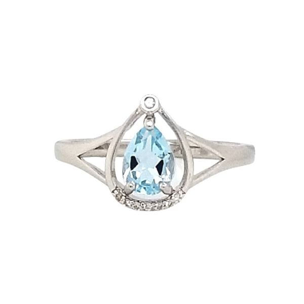 Sky Blue Topaz Ring Mark Jewellers La Crosse, WI