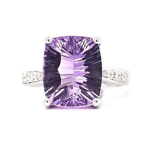 White Gold Amethyst Ring Mark Jewellers La Crosse, WI