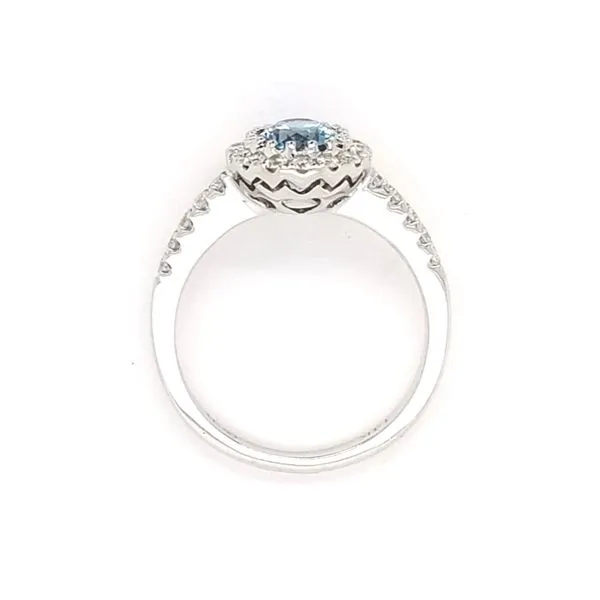 Aquamarine Ring Image 2 Mark Jewellers La Crosse, WI