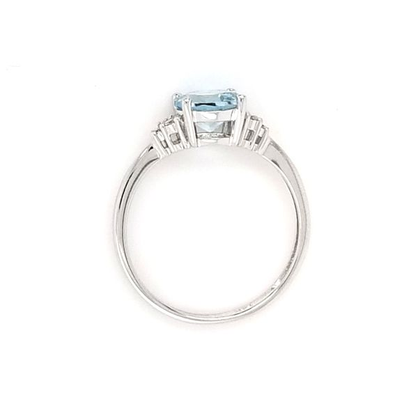 Aquamarine Ring Image 2 Mark Jewellers La Crosse, WI