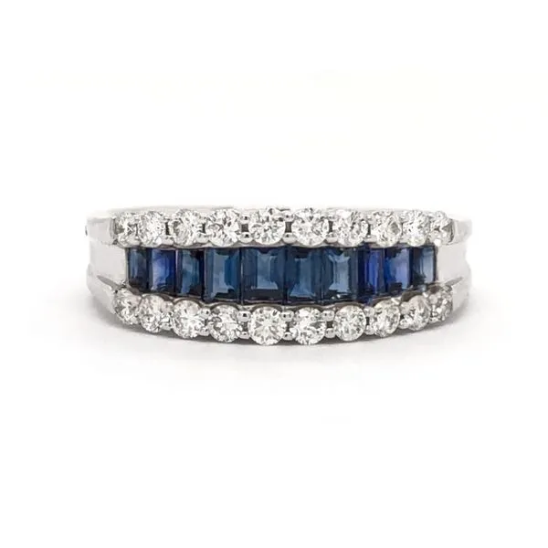 White Gold Sapphire Ring Mark Jewellers La Crosse, WI