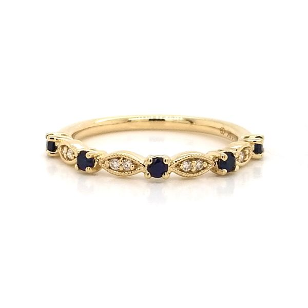 Sapphire & Diamond Ring Mark Jewellers La Crosse, WI