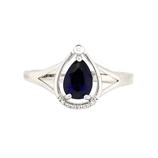 Created Sapphire Ring Mark Jewellers La Crosse, WI