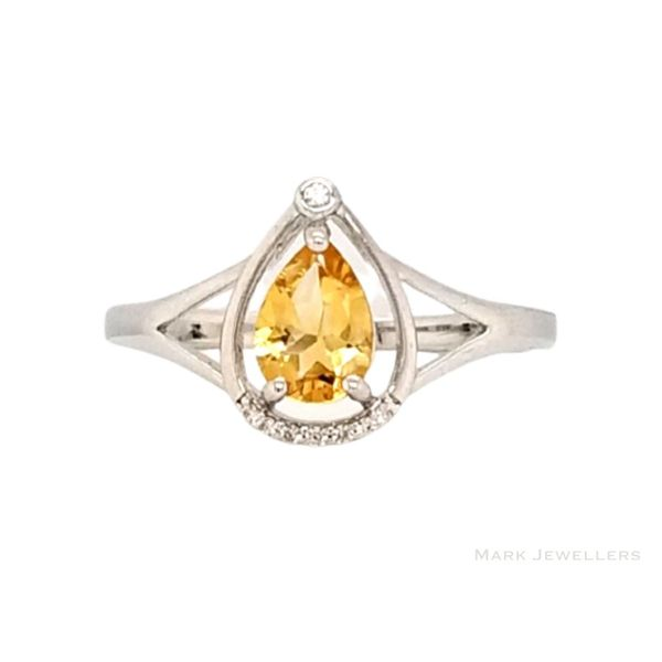 Sterling Citrine Ring Mark Jewellers La Crosse, WI