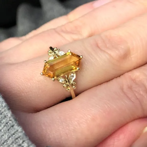 Citrine Ring Image 3 Mark Jewellers La Crosse, WI