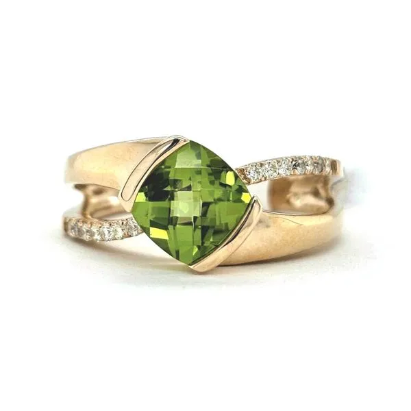 Yellow Gold Peridot Ring Mark Jewellers La Crosse, WI