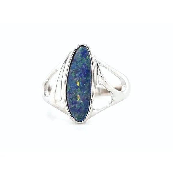 Sterling Opal Ring Mark Jewellers La Crosse, WI