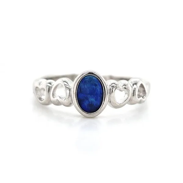 Sterling Opal Ring Mark Jewellers La Crosse, WI