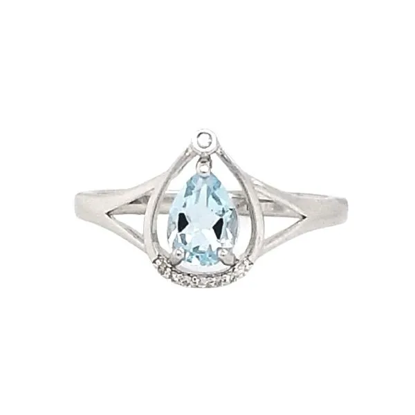 Sterling Sky Blue Topaz Ring Mark Jewellers La Crosse, WI