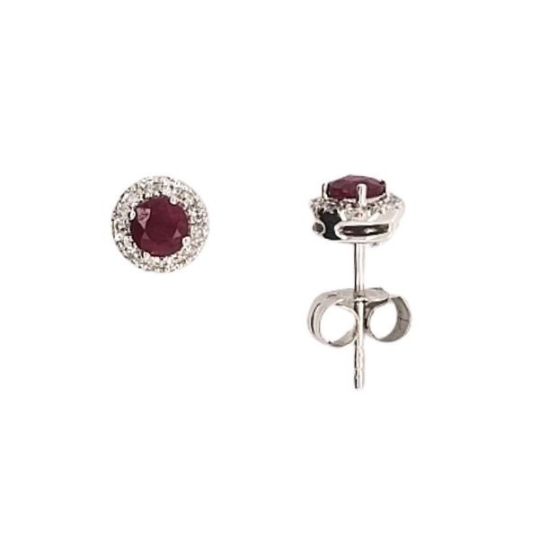 Ruby Earrings Mark Jewellers La Crosse, WI