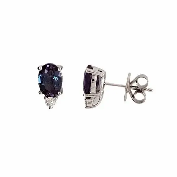 Created Alexandrite Earrings Mark Jewellers La Crosse, WI