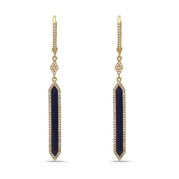 Lapis Earrings Mark Jewellers La Crosse, WI