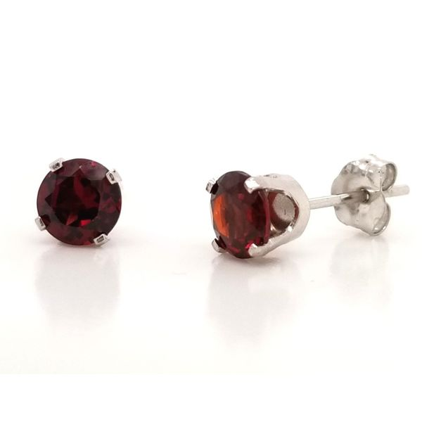 Garnet Earrings Image 2 Mark Jewellers La Crosse, WI