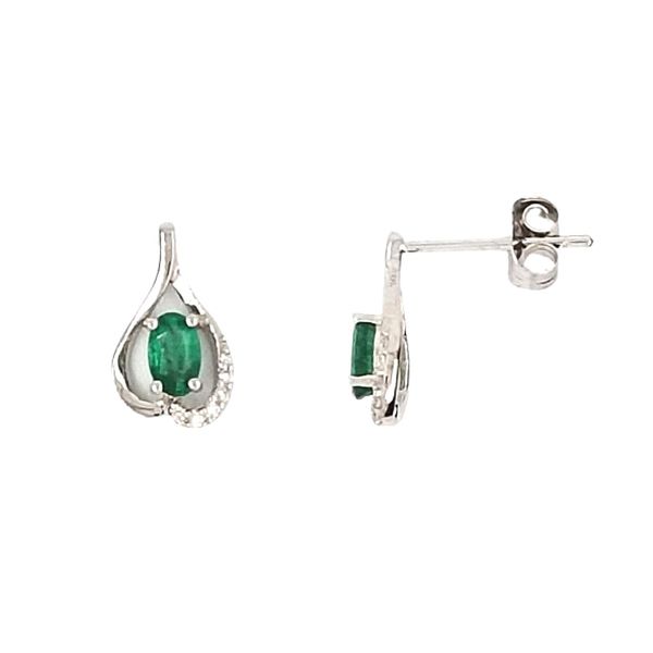 Emerald Earrings Mark Jewellers La Crosse, WI