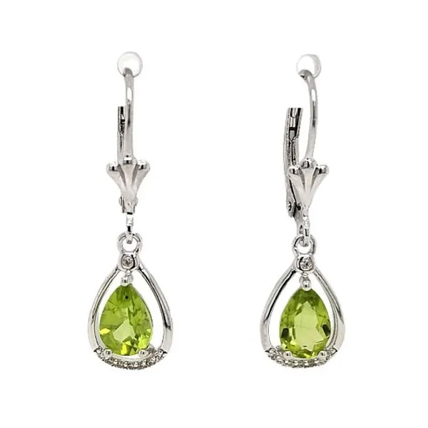 Sterling Peridot Earrings Mark Jewellers La Crosse, WI