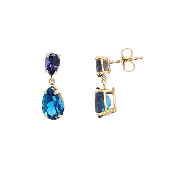 Blue Topaz Earrings Mark Jewellers La Crosse, WI