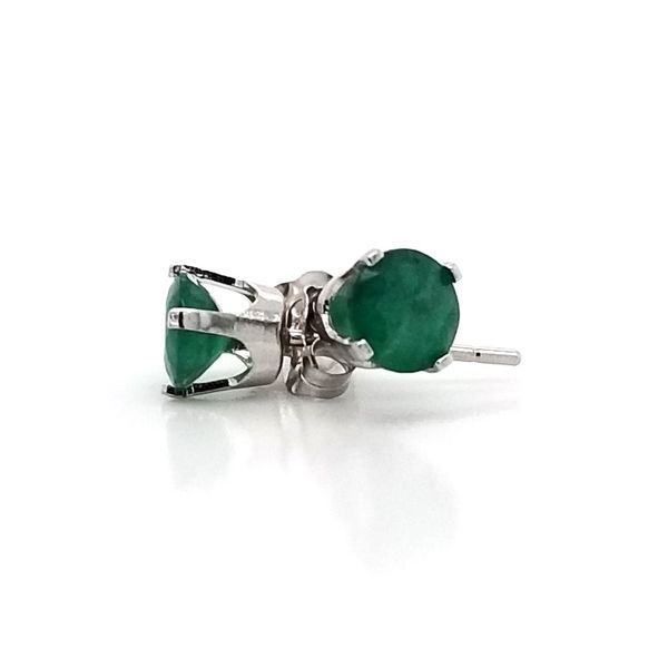 Emerald Earrings Image 2 Mark Jewellers La Crosse, WI