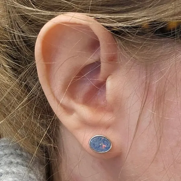 Sterling Opal Earrings Image 2 Mark Jewellers La Crosse, WI